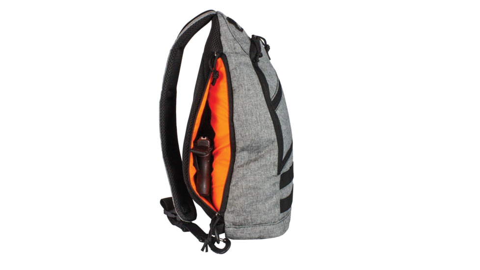 Red Rock Outdoor Gear Metro Sling Pack, Gray, 86-008GRY