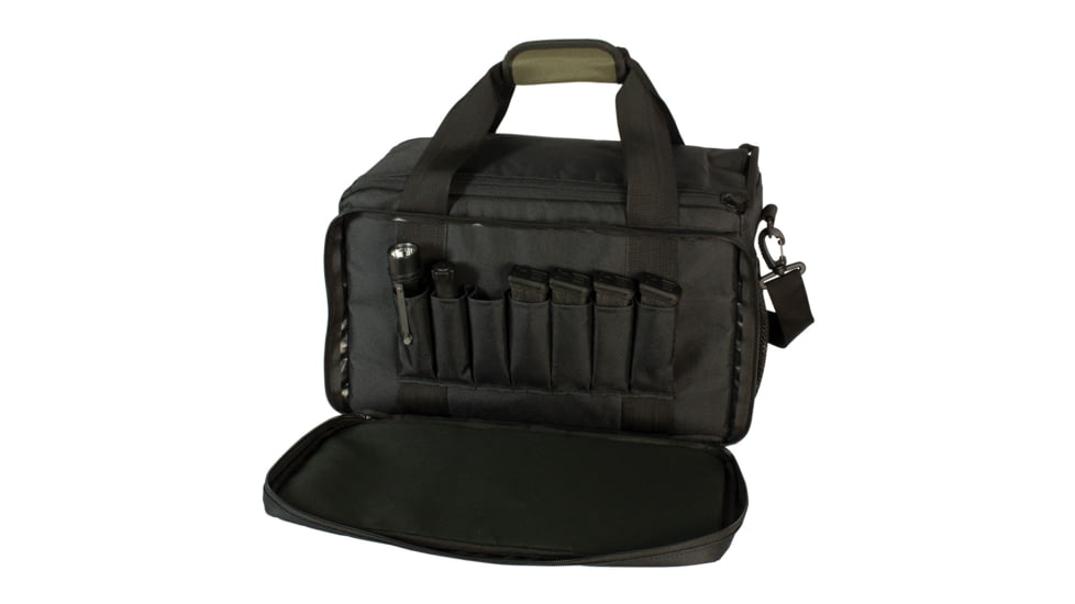 Red Rock Outdoor Gear MOLLE Range Bag, Black/Olive Drab, 80268BOD