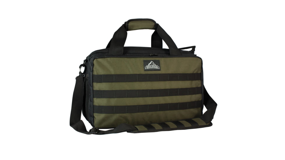 Red Rock Outdoor Gear MOLLE Range Bag, Black/Olive Drab, 80268BOD