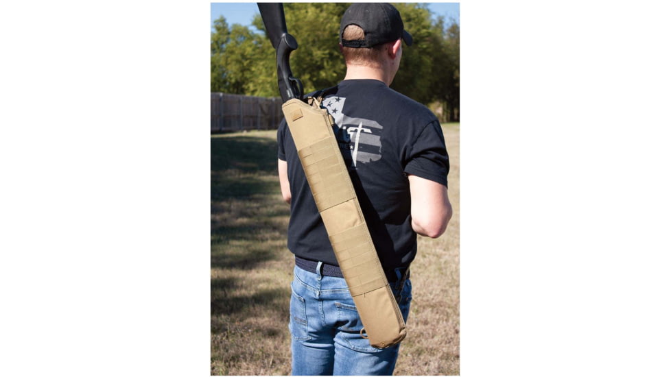 Red Rock Outdoor Gear Molle Shotgun Scabbard, Coyote, 82-025COY