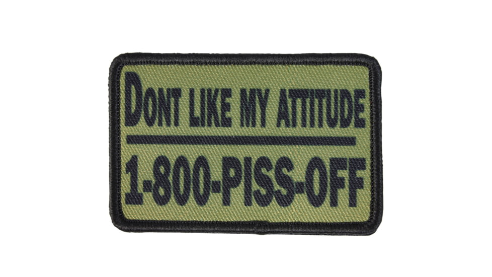 Red Rock Outdoor Gear Morale Patch, 1-800-Piss-Off, 97-086