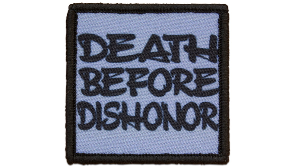 Red Rock Outdoor Gear Morale Patch, Death Before Dishonor, 97-040