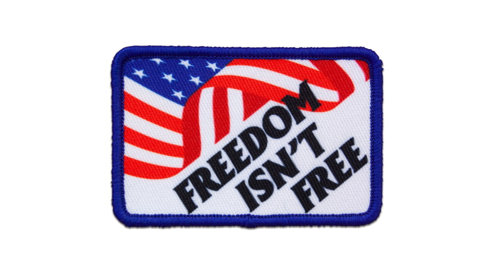Red Rock Outdoor Gear Morale Patch, Freedom Isn't Free, 97-035