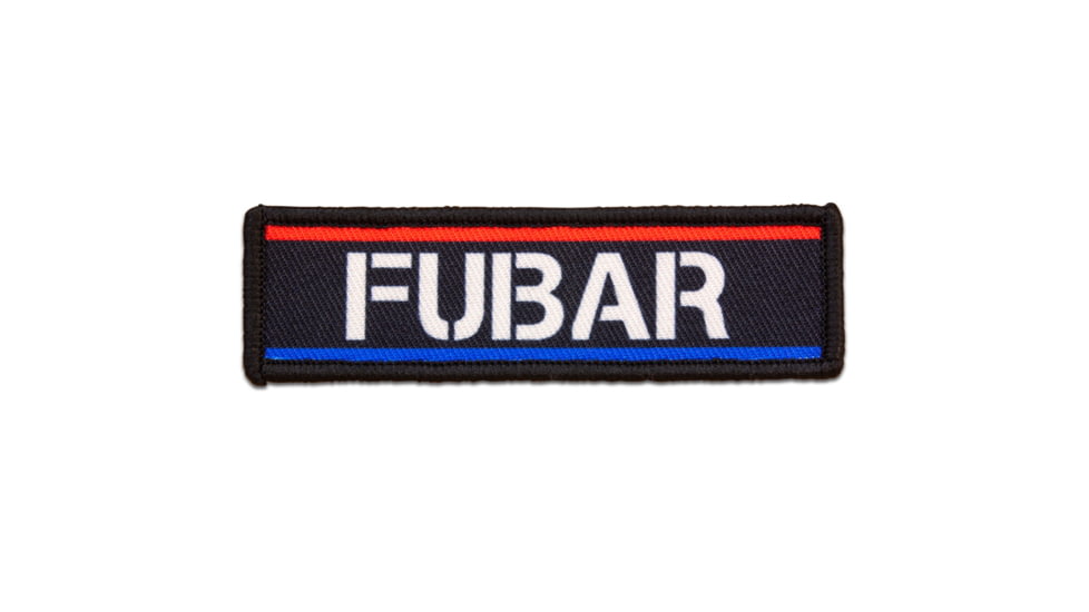 Red Rock Outdoor Gear Morale Patch, FUBAR, 97-058