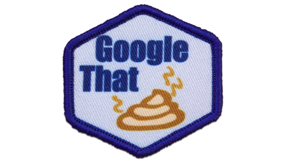 Red Rock Outdoor Gear Morale Patch, Google That S, 97-052