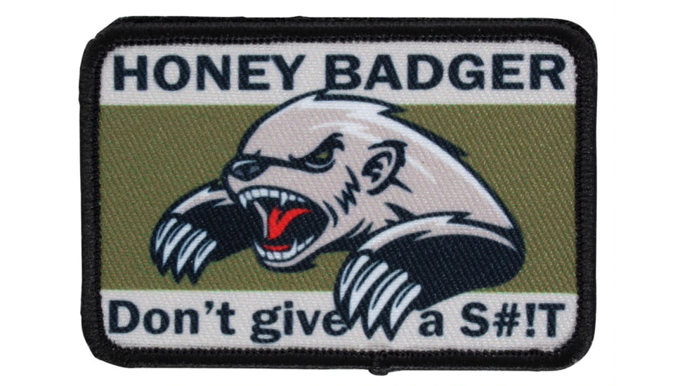 Red Rock Outdoor Gear Morale Patch, Honey Badger, 97-102