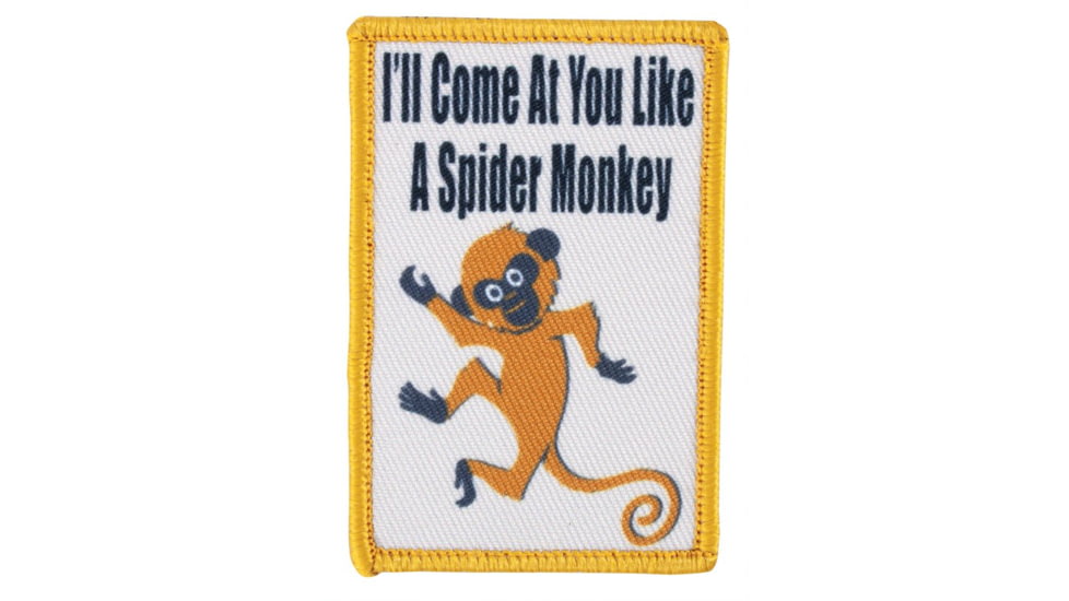 Red Rock Outdoor Gear Morale Patch, Like A Spider Monkey, 97-099