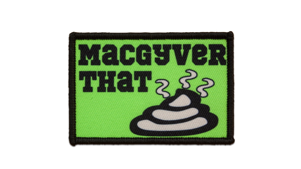 Red Rock Outdoor Gear Morale Patch, MacGyver That S, 97-054