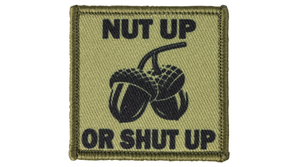 Red Rock Outdoor Gear Morale Patch, Nut Up Or Shut Up, 97-092