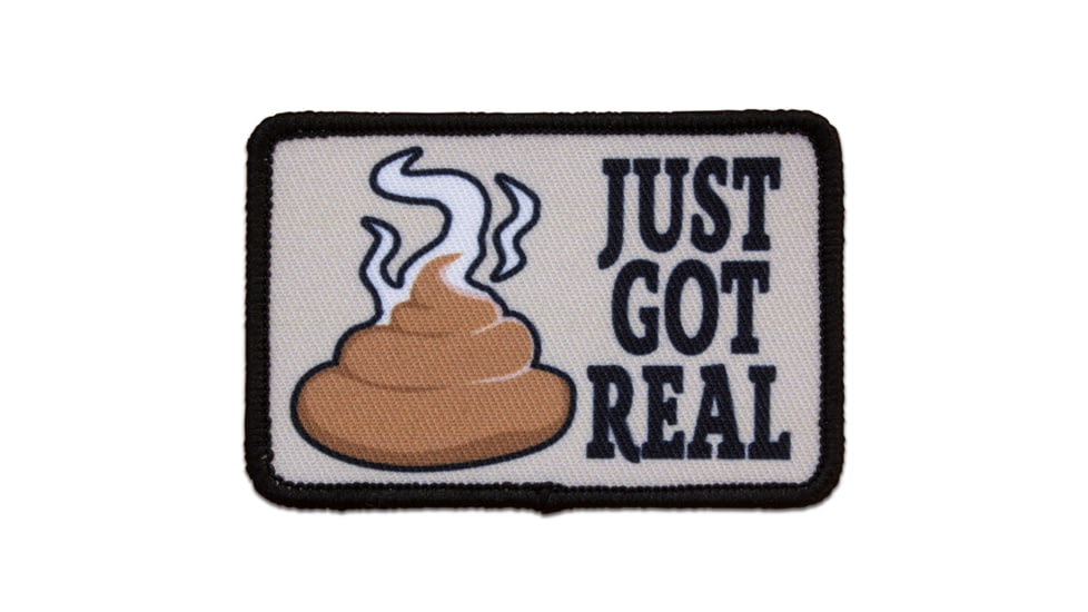 Red Rock Outdoor Gear Morale Patch, S Just Got Real, 97-031