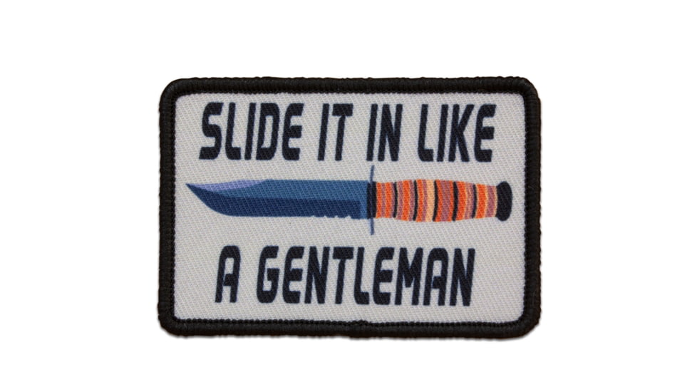 Red Rock Outdoor Gear Morale Patch, Slide It In Like A Gentleman, 97-045