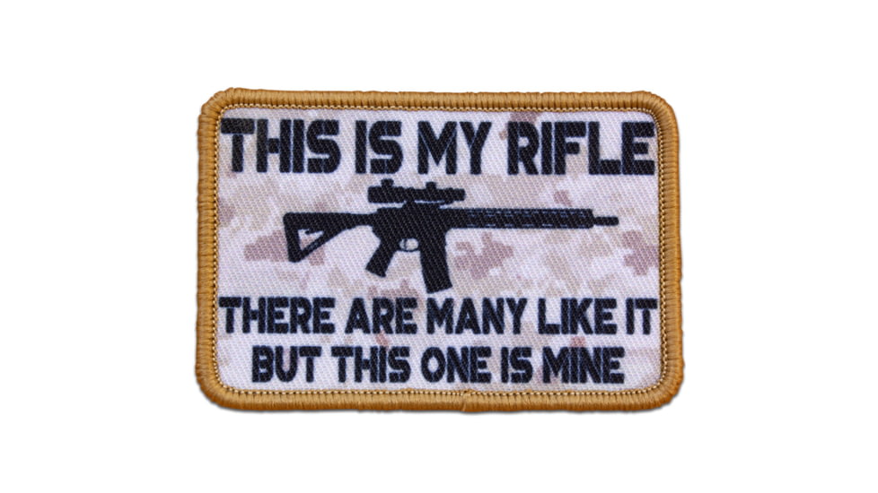 Red Rock Outdoor Gear Morale Patch, This Is My Rifle, 97-041
