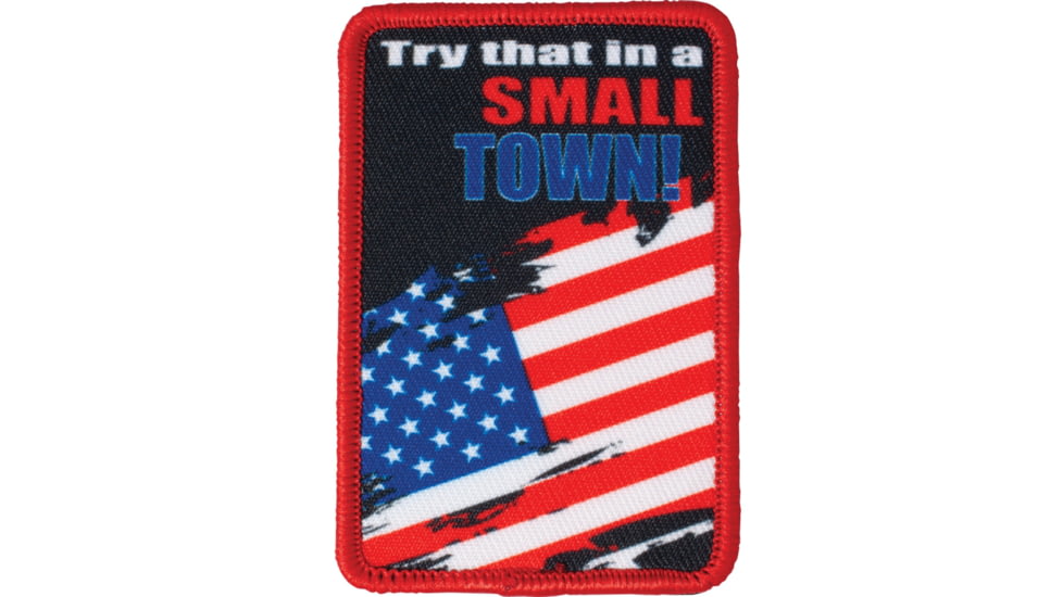 Red Rock Outdoor Gear Morale Patch, Try That In A Small Town, 97-094