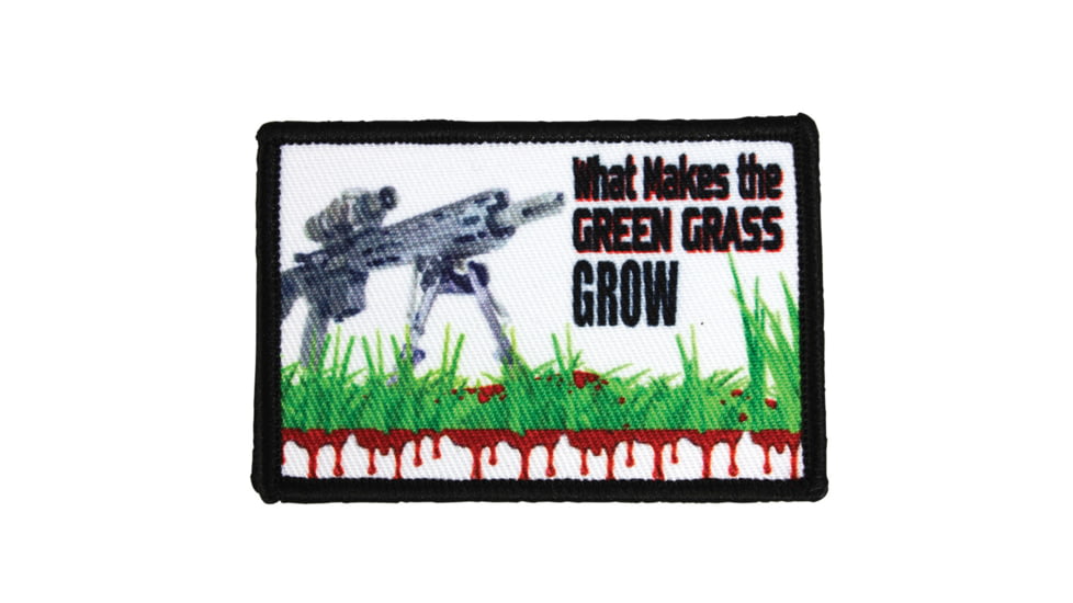 Red Rock Outdoor Gear Morale Patch, What Makes The Green Grass Grow, 97-085