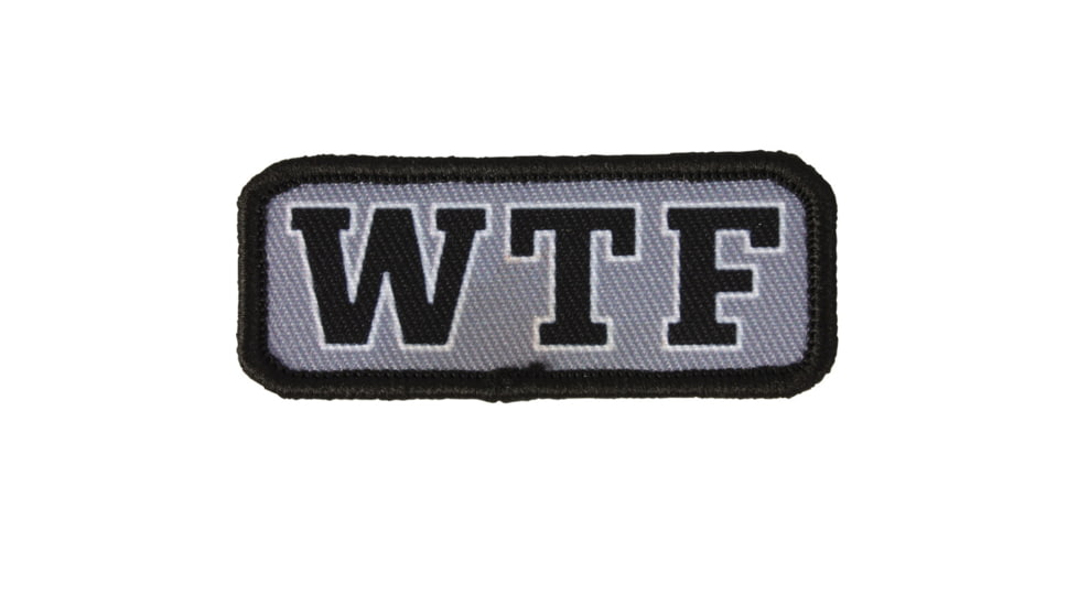 Red Rock Outdoor Gear Morale Patch, WTF, 97-089