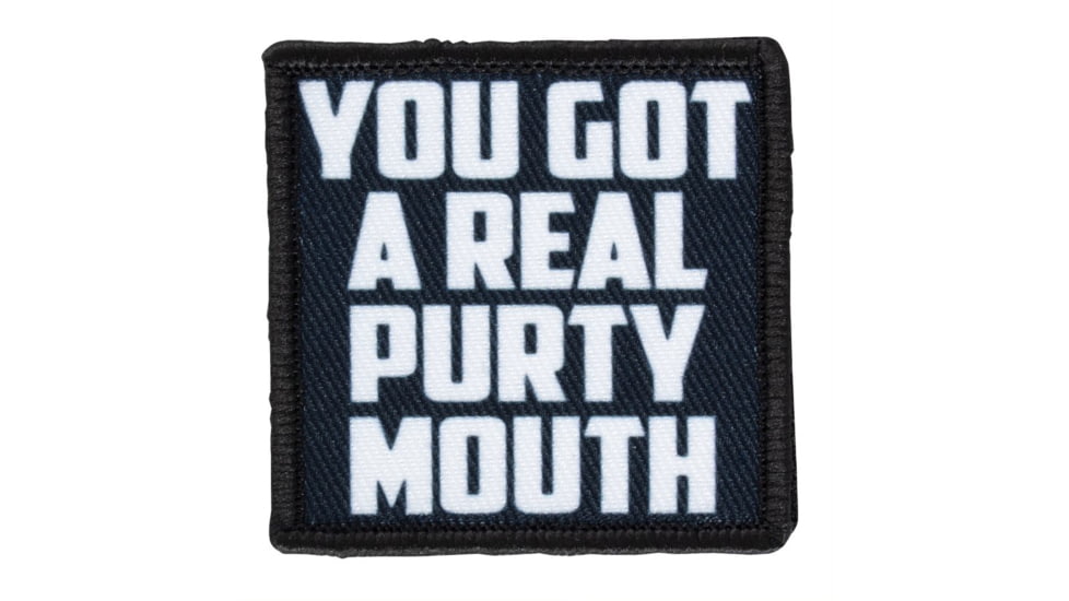 Red Rock Outdoor Gear Morale Patch, You Got A Real Purty Mouth, 97-109
