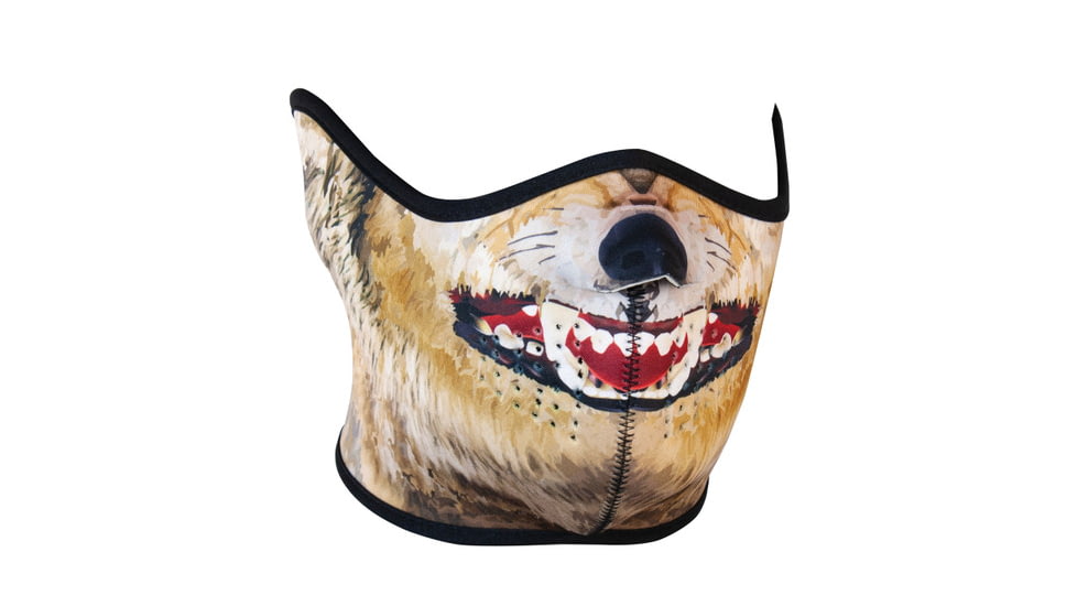 Red Rock Outdoor Gear Neoprene Half-Face Mask, Wolf, 70-2005-12