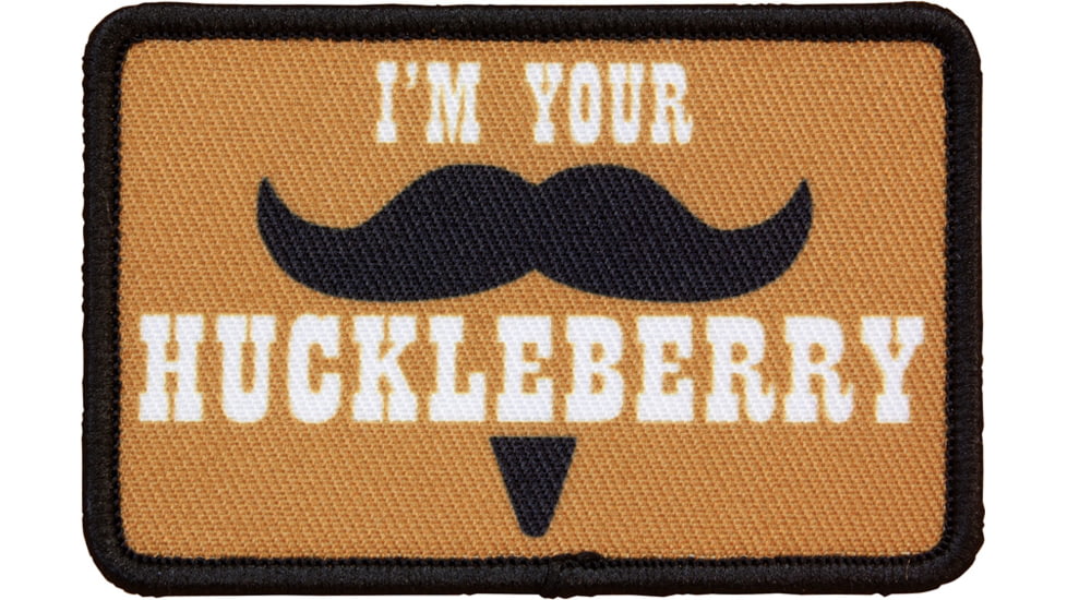 Red Rock Outdoor Gear Morale Patch, I'm Your Huckleberry, 97-028