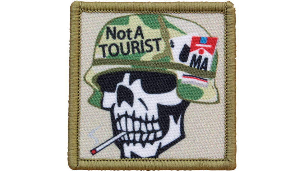 Red Rock Outdoor Gear Morale Patch, Not A Tourist, 97-038