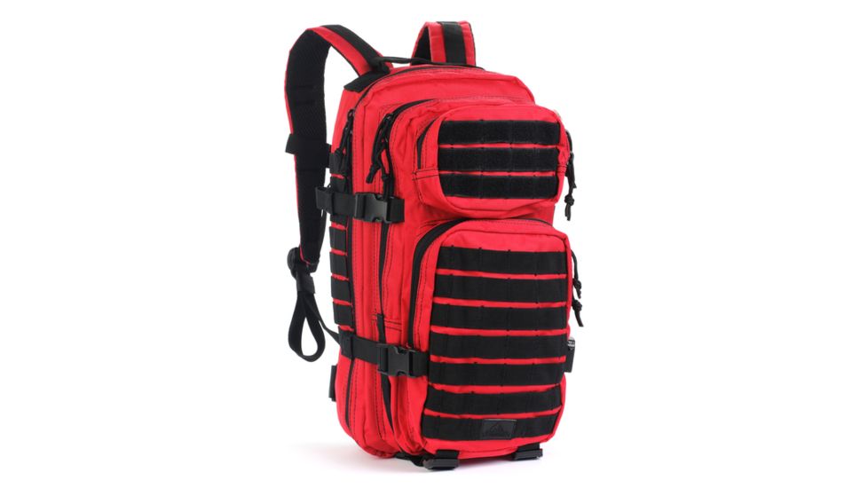 Red Rock Outdoor Gear Rebel Assault Pack, Red-Black, One-Size 80136RB