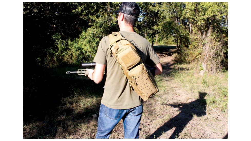 Red Rock Outdoor Gear Riot Sling Pack, Coyote, One Size, 80157COY