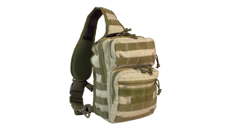 Red Rock Outdoor Gear Rover Sling Pack, Olive Drab/Heather, 80129ODH