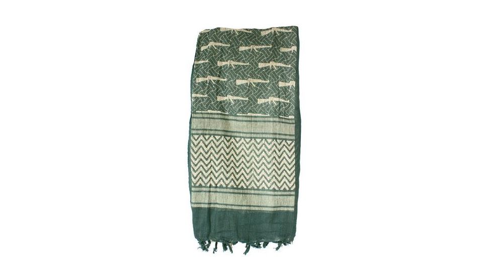 Red Rock Outdoor Gear Shemagh Head Wrap, M16 Rifle OD/Tan, 70-16