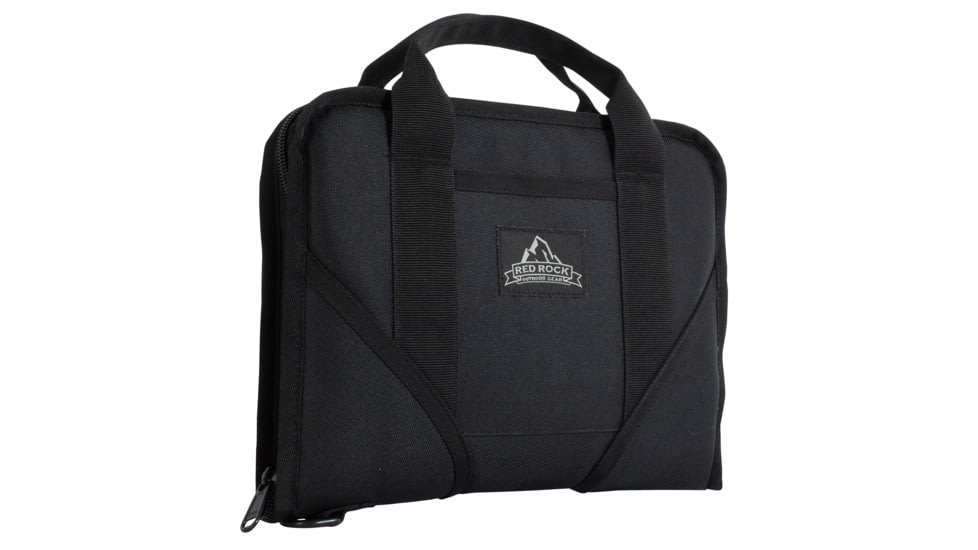Red Rock Outdoor Gear Single Pistol Case, Black, 80271BLK
