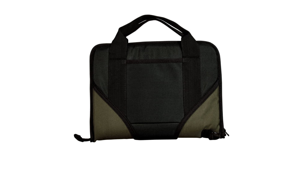 Red Rock Outdoor Gear Single Pistol Case, Black/Olive Drab, 80271BOD