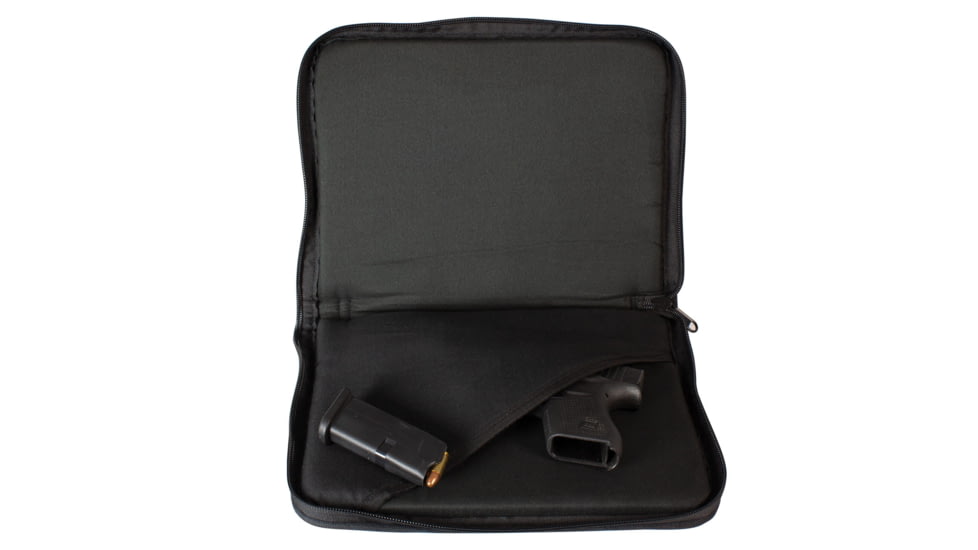 Red Rock Outdoor Gear Single Pistol Case, Black/Olive Drab, 80271BOD