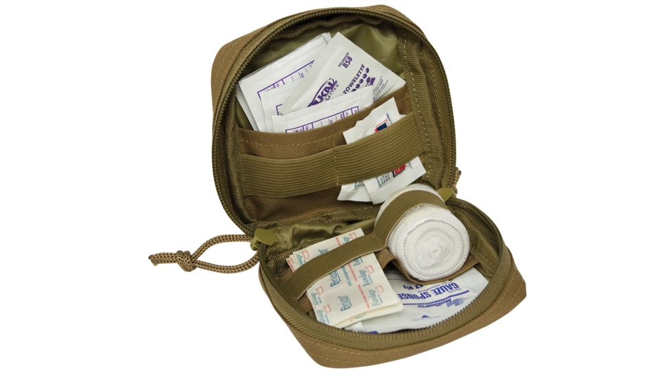 Red Rock Outdoor Gear Soldier Individual First Aid Kit, Coyote, 82-FA103COY