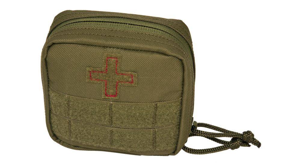 Red Rock Outdoor Gear Soldier Individual First Aid Kit, Olive Drab, 82-FA103OD