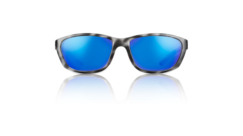 Redfin Polarized Keewaydin Sunglasses, Black Tortoise Frame, Atlantic Blue Polarized Lens, One Size, 1901