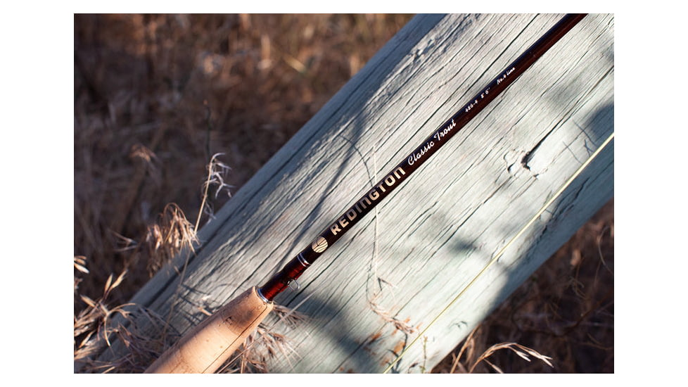 Redington Classic Trout Fly Rod, 7ft 7in, Medium, Moderate, 4 Pieces, 5-5016T-376-4
