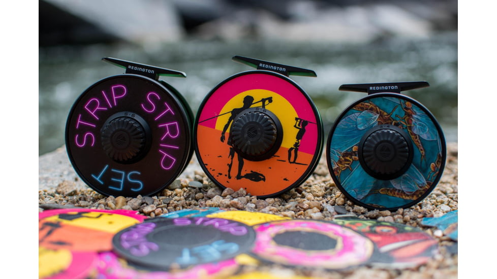 Redington i.D Fishing Reel 5WT/6WT, Black, 5-5510R56