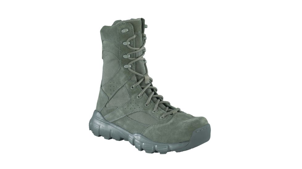 Reebok Dauntless 8in. Sage Green Boot, 15 RB8830-SGGRN-15-MEN-M