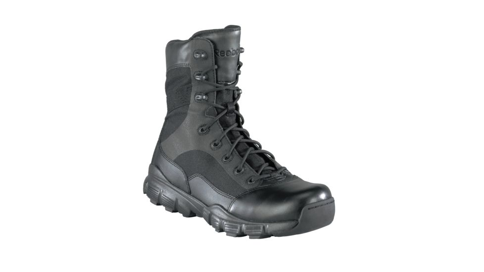 Reebok Dauntless 8in. Seamless Boot, Black, 15 RB8827-BLK-15-MEN-M