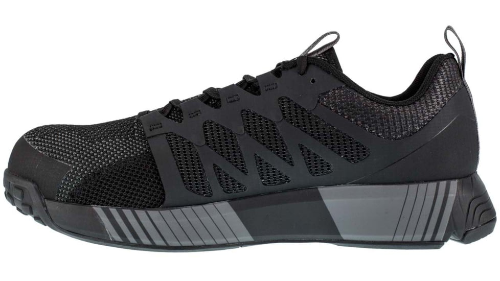 Reebok Fusion Flexweave Athletic Work Shoe W/ Composite Toe - Black/gray - RB4310-W-030