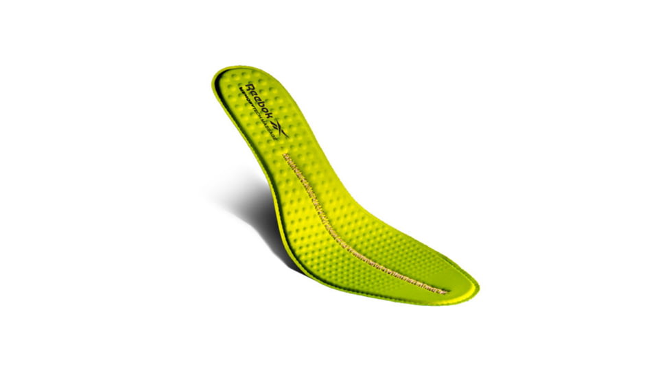 Reebok Memorytech Massage Insert, Fluorescent Green, 6 US, RBMT-6