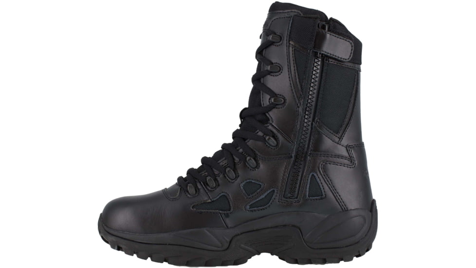 Reebok Rapid Response RB 8in. Rapid Response Boot, Black, 9.5 RB8875-BLK-9.5-MEN-W