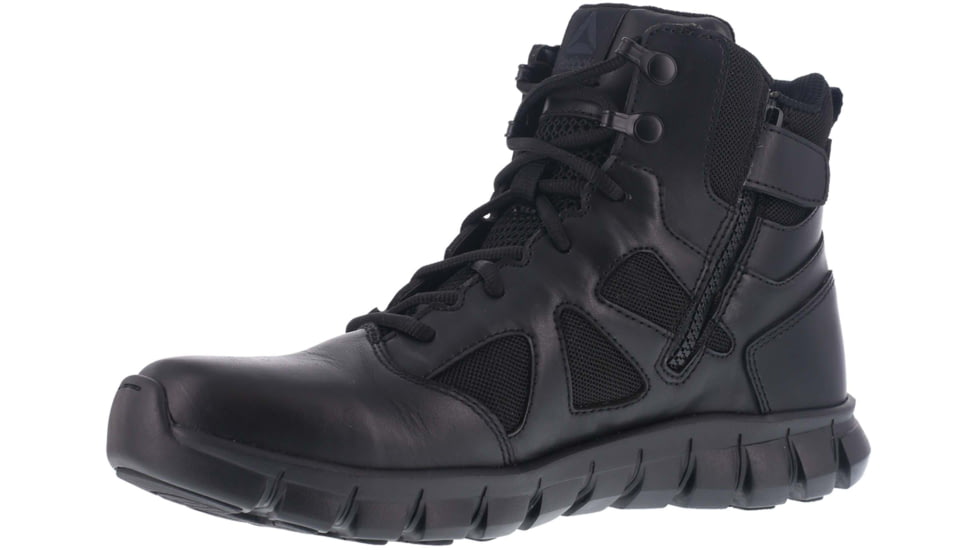 Reebok Sublite Cushion Tactical Boot 6 inch - Womens, Black, 9.5, Wide, 690774455023