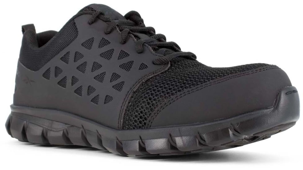 Reebok Sublite Cushion Work Athletic Shoe W/ Composite Toe - Black - RB4039-M-020