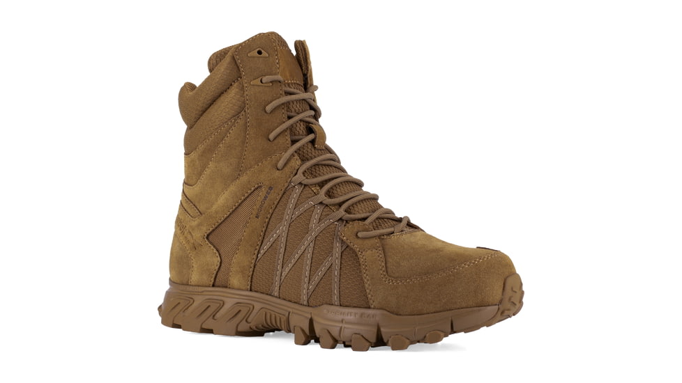Reebok Trailgrip Tactical 8 Boot w/ Soft Toe - Mens, Coyote, 11, RB3462-M-11