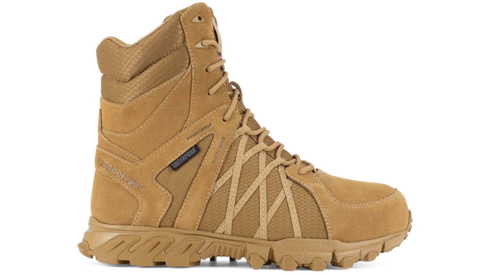 Reebok Trailgrip Tactical 8 Waterproof Insulated Boot W/ Composite Toe - Coyote - RB3461-W-050