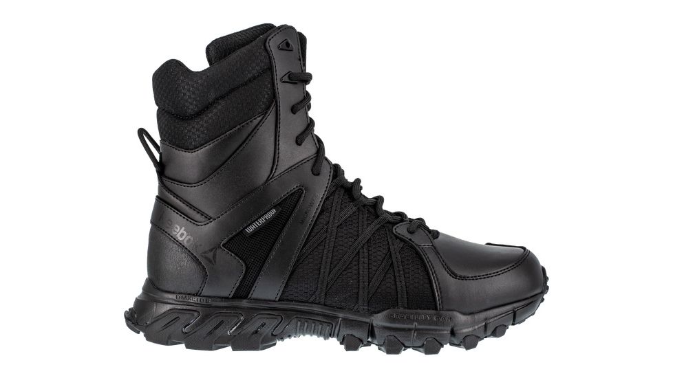 Reebok Trailgrip Tactical Military Soft Toe - Mens, Medium, Insulated, Black, 7, 690774499614