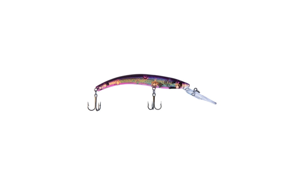 Reef Runner Deep Diver 800 Rattling Minnow, 28ft Diving Depth 6-3/16in, 5/8oz, Dirty Penny, 800172