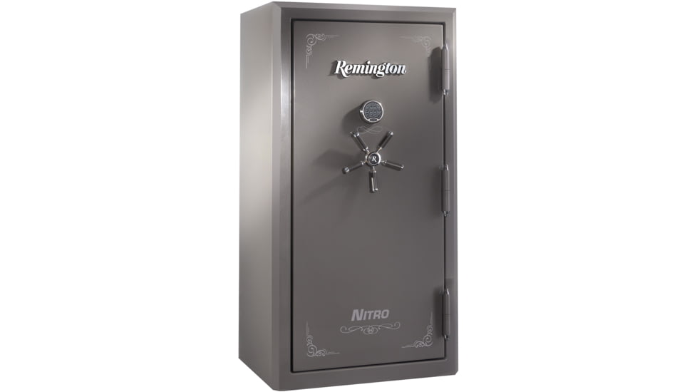 Remington Nitro Series Gun Safe, Holds 36 + 6, Seltzer Gray-Gloss Metallic Powder Coat, SECSAR6536N