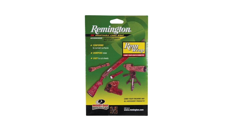 Remington Rem Wrap Adhesive Camouflage For Your Gear Mossy Oak Break-Up