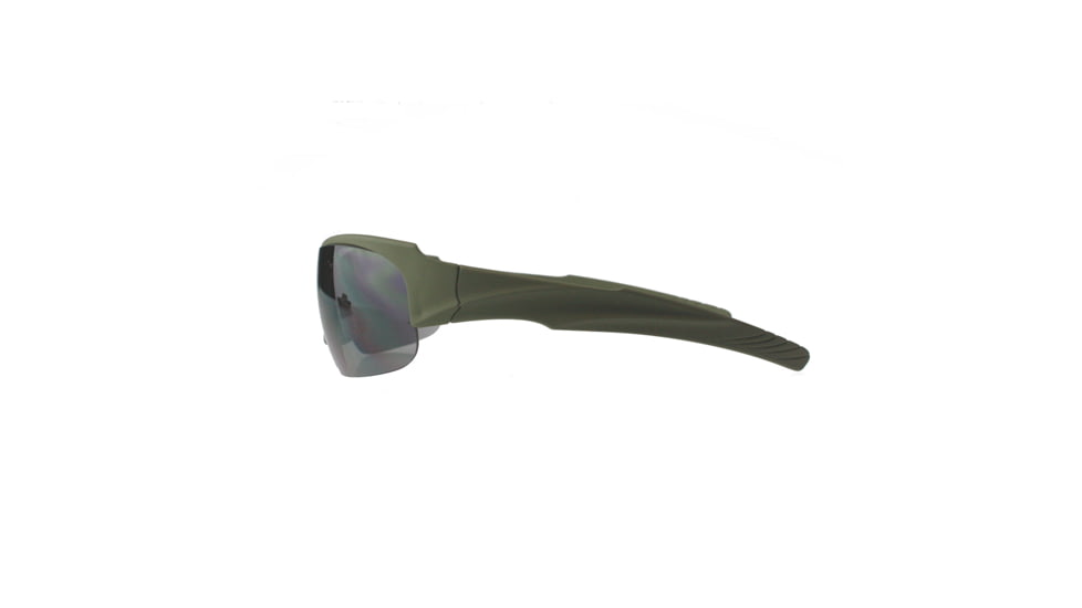 Remington T-83 Soft touch green frame safety glasses - Green/Smoke, One Size T83-20C