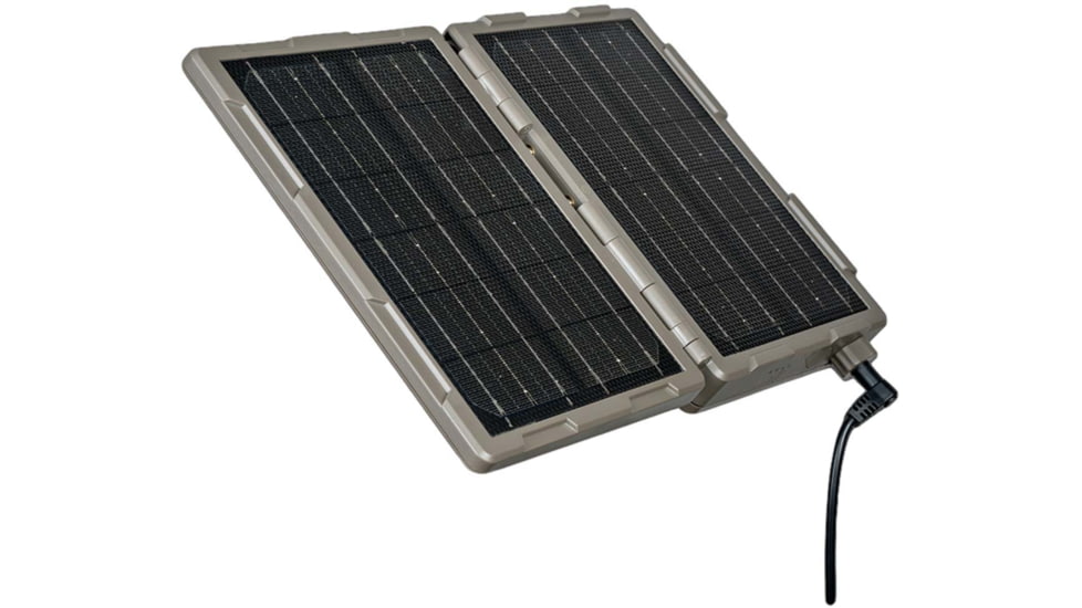 Reveal by Tactacam External Solar Panel 12V Folding, Black, RV-SP-V02